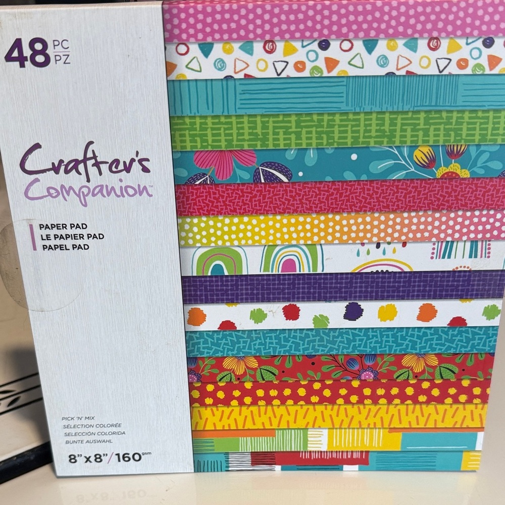 Crafters Companion Pick ‘N’ Mix 8x8 Paper Pad